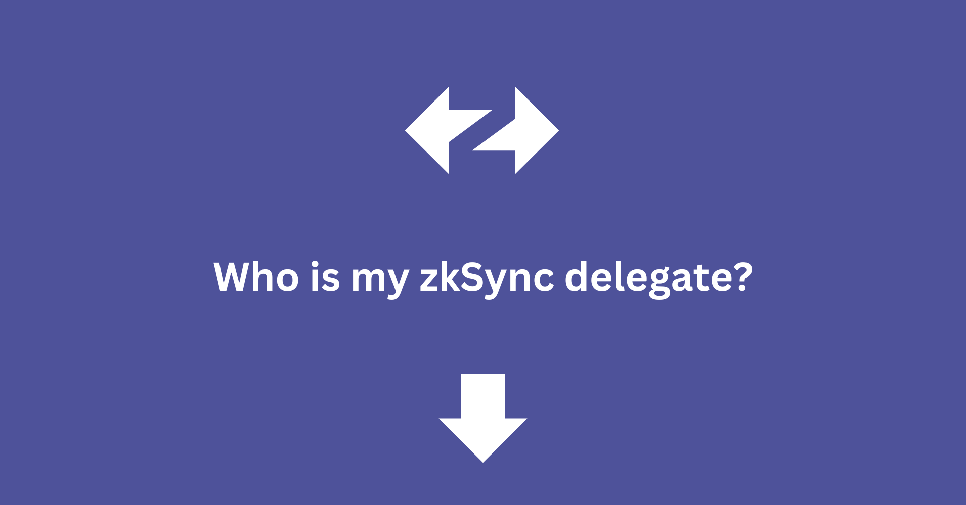 ZkSync Delegate Frame